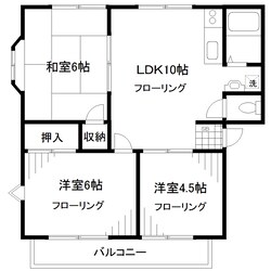 エレガンスⅡの物件間取画像